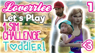 1 Sim Challenge TODDLER! #1: Meet the Family