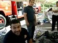 VIDEO DE ENTRENAMIENTO DE MATPEL, DEL USO Y MANEJO DEL TANQUE DE AIRE Y MASCARILLA AUTONOMA. EL CAPITAN LUIS GARCIA ( BLUE ) DE LA DIVISION DE MATERIALES PELIGROSOS DE LA DIRECCION DE BOMBEROS DE TIJUANA.