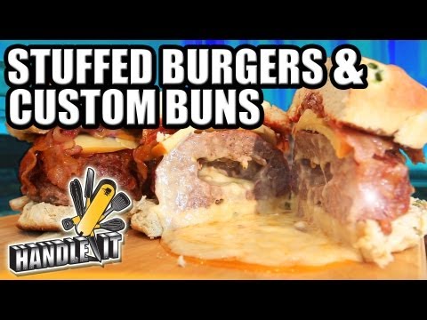 it - Ever wish you could be a killer in the kitchen? Watch this episode of Handle It and you'll be one step closer! It's Stuffed Burgers & Custom Buns!!! Order th...