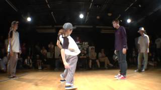 yu-ki.☆ ＆ Natsumi (ファンファーレ) vs Kota ＆ Muzzle (GOTCHA) – WDC 2015 KANTO ELIMINATION DANCE BATTLE 2on2 POP BEST4