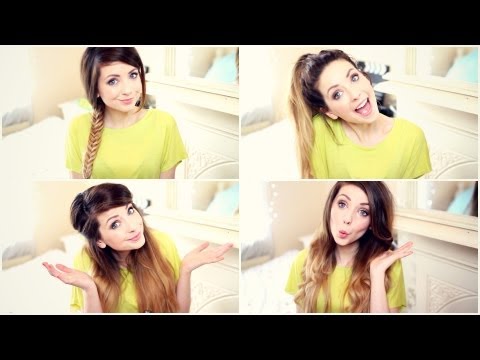 how to quick easy hairstyles for long hair