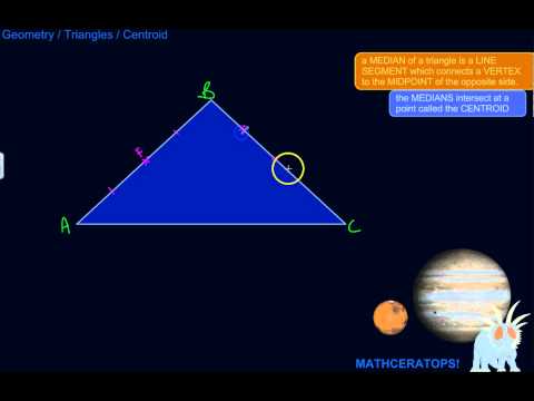 how to locate centroid