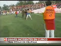 Cagaso en partido de curico unido y  melipilla