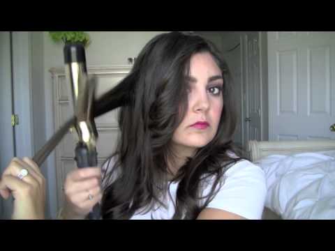 how to use a 2 inch curling iron