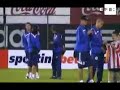 Jugadores de Brasil y Paraguay prueban c�sped de Defensores del Chaco.