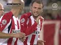 olympiacos vs rosenborg bk 2005  1st half 