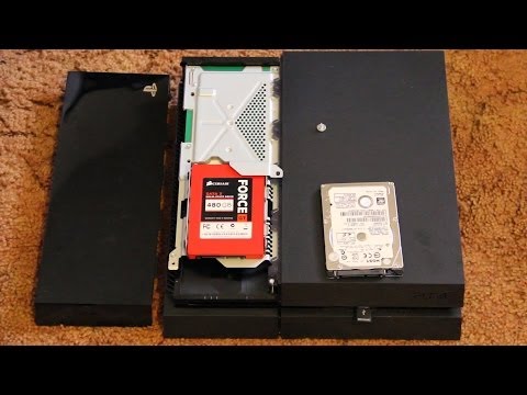 how to replace ps4 hard drive