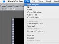 FCP Lesson 1: The Interface (Part 1) FCP Lesson 1: The Interface (Part 1)