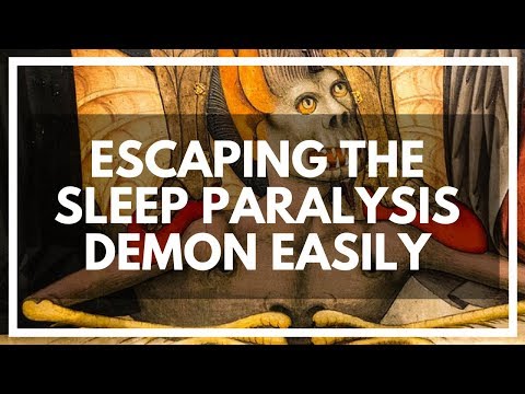 how to snap out of sleep paralysis