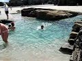 poza en la playa de las CATEDRALES poza en la playa de las CATEDRALES