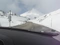 Drive through French Alps, Col du Lautaret Drive through French Alps, Col du Lautaret