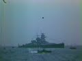 巡洋艦「足柄」 カラー映像 巡洋艦