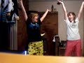 aleah and shauna doing shrek ;) aleah and shauna doing shrek ;)