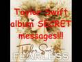 Taylor Swift Album SECRET HIDDEN MESSAGES!!!