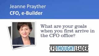 Priorities for New CFOs