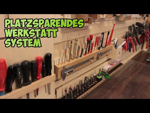 DAS Ordnungssytem fr die Heimwerker Werkstatt: French Cleat System | Lets Bastel