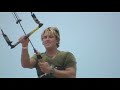 Cabrinha Team Rider Damien Leroy gets 45 seconds of hang time with a SwitchBlade II kite.