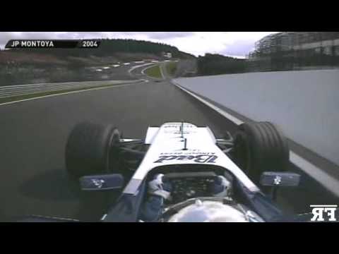 F1 mythic corners onboard | F1 1991-2013 - Eau Rouge