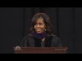 first lady michelle obama's gives bowie state graduates a message that encourages them to strive for excellence. it is a message that our young people need t...