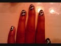 Nail Tutorial [ Diagonal Lines: Pink, White & Aqua]