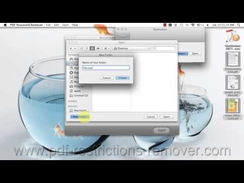 how to remove pdf restrictions