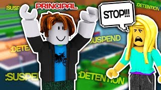 Principal Powers Detention Roblox High School Minecraftvideos Tv