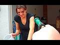 Spraying a HOT CHICK!!! (9/19/09-199)