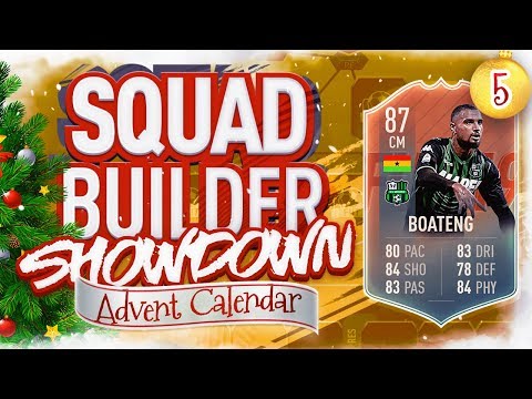 THE SQUAD BUILDER SHOWDOWN ADVENT CALENDAR!!! FLASHBACK BOATENG VS ITANI!!! Day 5