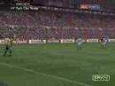 PES Replays :: Facing away from goal oustide box & scoring