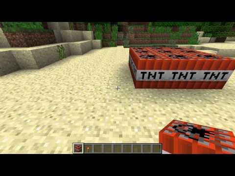 how to blow up tnt in minecraft creative