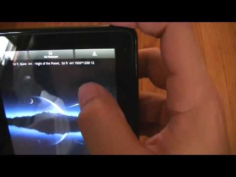 how to set kindle wallpaper