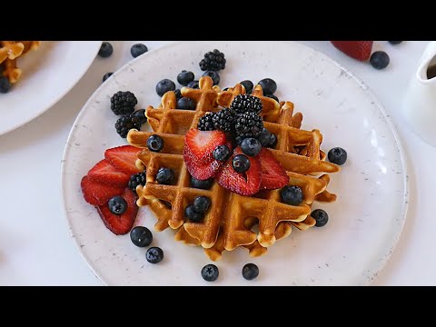 Сладкие Вафли 🧇 Рецепт самых вкусных Венских Вафель! 🧇