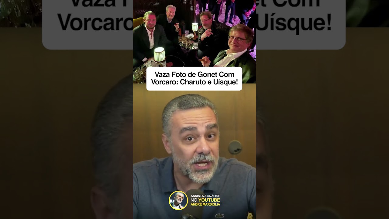 🚨 Vaza Foto de Gonet Com Vorcaro: Charuto e Uísque!