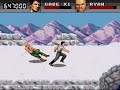 level 5 - this is easily the hardest level because of how long it is, the enemy pairs, and the number of climbing parts.