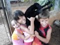 Lucas, Ana Clara e Maria Eduarda.