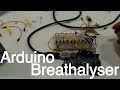 Breathalyser using Aurdino