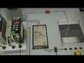 オムロン(株)汎用ブースのデジタル断線警報器(ライト電業オリジナル展示会2007より)