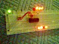 My first PIC16F84 test :-) My first PIC16F84 test :-)