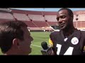 Limas Sweed - Topps 2008 NFL Rookie Photo Shoot Limas Sweed - Topps 2008 NFL Rookie Photo Shoot