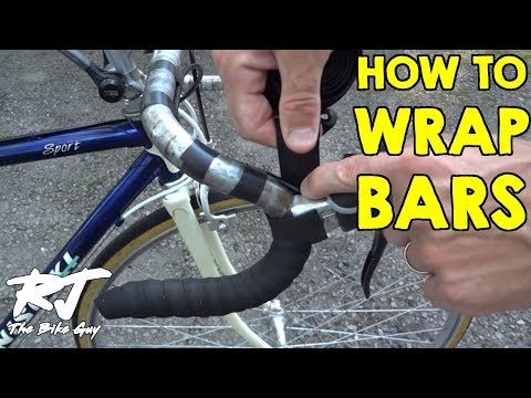 how to fit bar tape