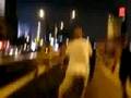 High speed rollerblading group