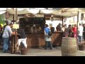 8. Ritterfest Dornum Teil I  Der Markt, Gaukler