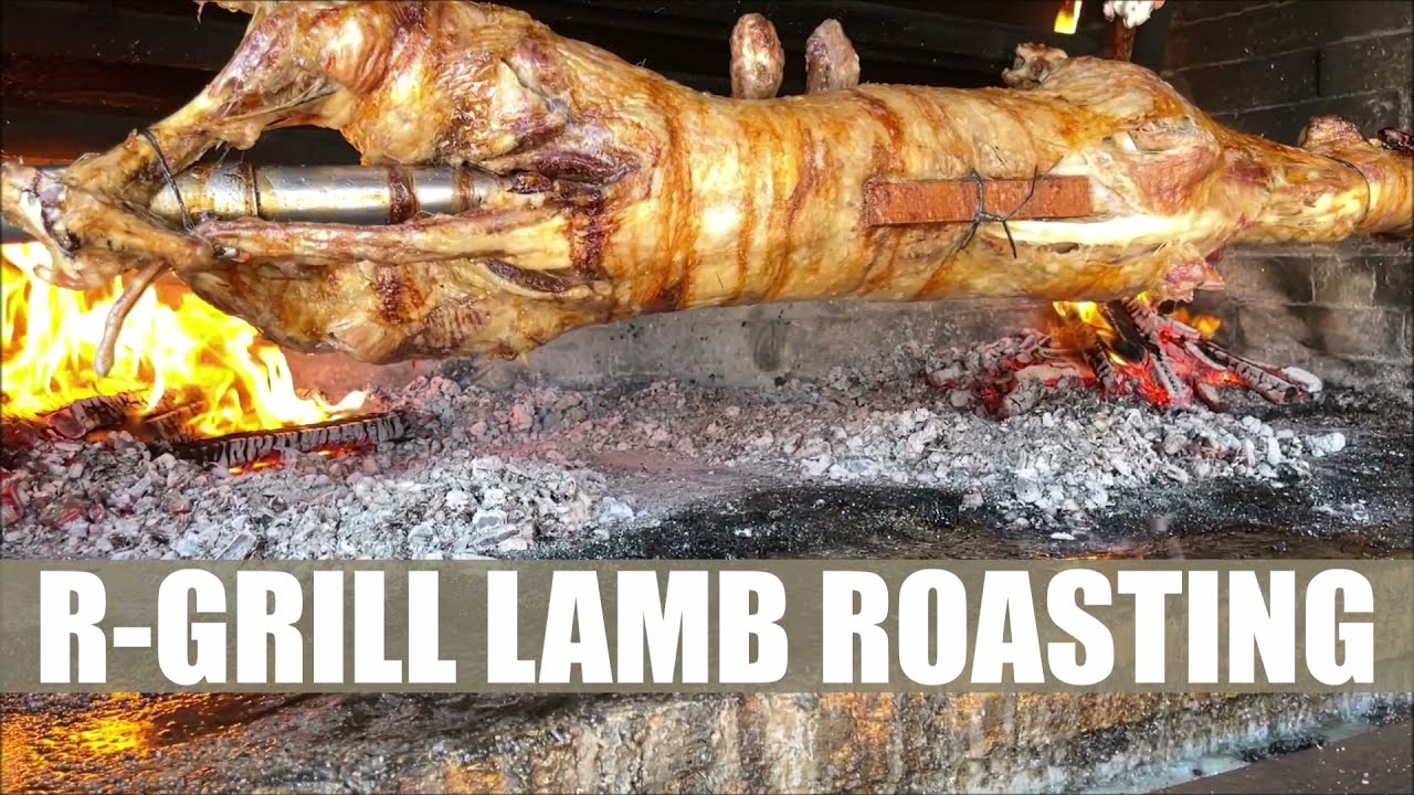 rgrill lamb roasting