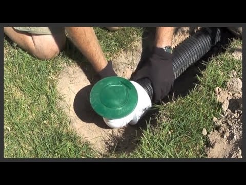 how to drain gutters