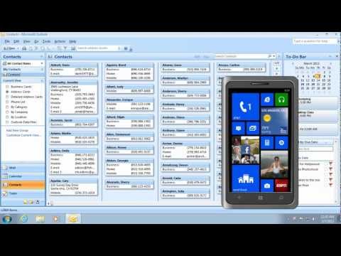 How To Sync Windows Phone 8 with Outlook using Akruto Sync - akruto.com