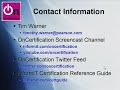 A deeper consideration of the ccent certification