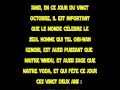 Joyeux Anniversaire!