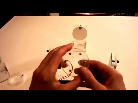 Laser cut optics bench