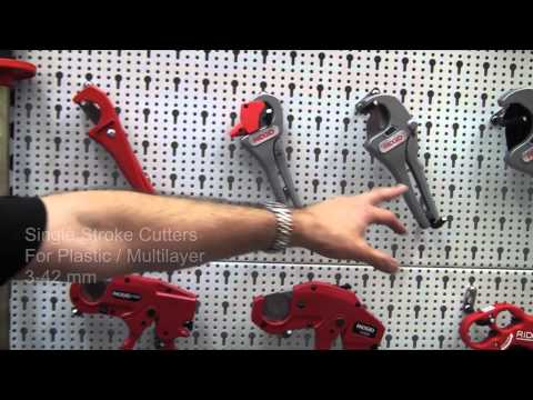 Tubing Cutters for Plastic and Multilayer