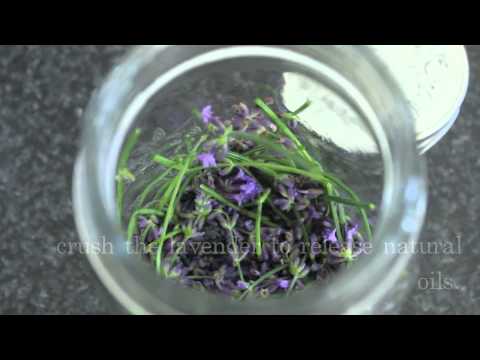 how to make lavender oil